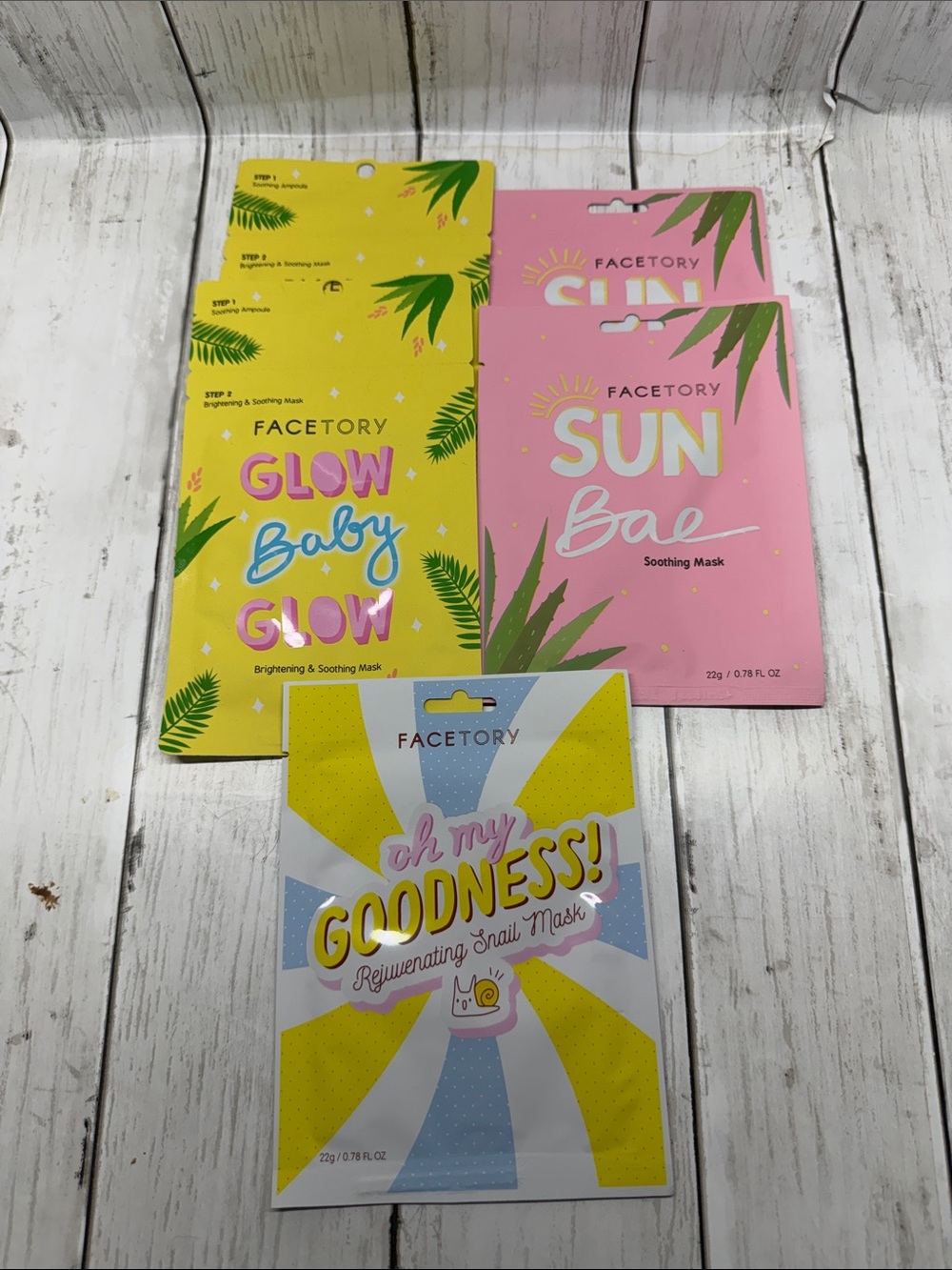 Mask Duo - Yellow Glow Baby Glow & Pink Sun Bae